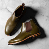 Pre-Order Coming Soon | Chelsea Boot - Olive Minerva Box