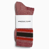 American Trench Merino Activity Crew – Maroon