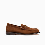 Horsebit Loafer Bourbon Suede