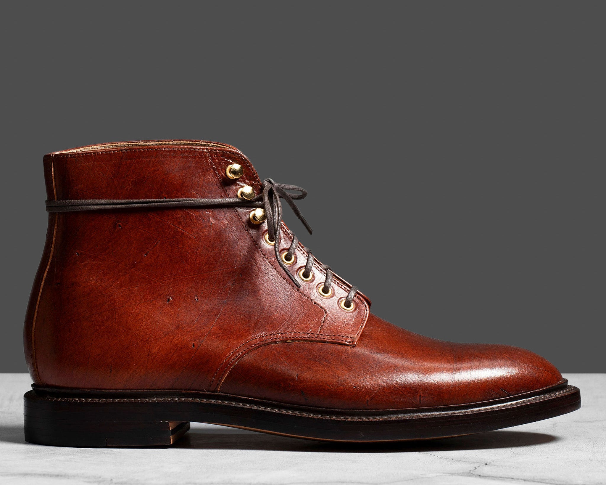 grant stone edward boot tobacco waxed commander leather boot-edward grant stone edward boot tobacco waxed commander leather boot-edward