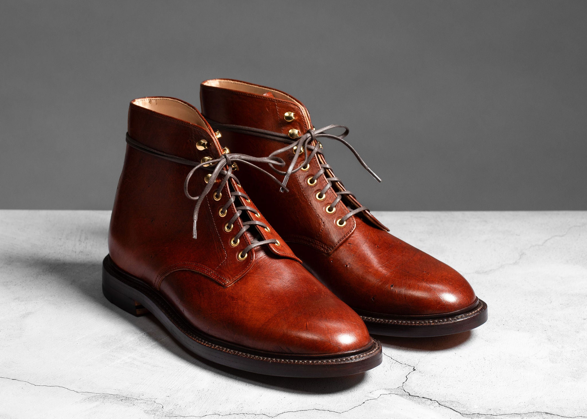 grant stone edward boot tobacco waxed commander leather boot-edward grant stone edward boot tobacco waxed commander leather boot-edward