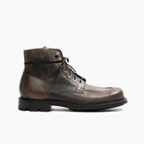 Brass Boot Black Waxed Deer
