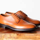 Plain Toe Chestnut Calf