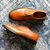 Coming Soon | Plain Toe Chestnut Calf