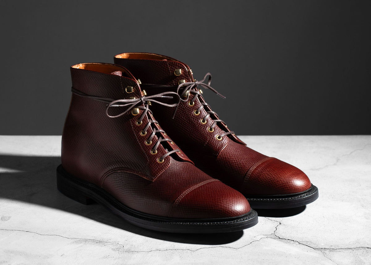 Pioneer Boot Railing Cap Toe Boot Tan Pioneer Reindeer