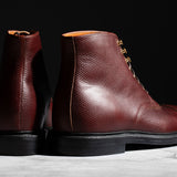 Pre-Order | Cap Toe Boot Tan Pioneer Reindeer