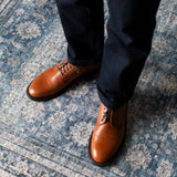 Plain Toe Chestnut Calf