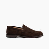 Unlined Traveler Penny Espresso Suede