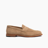 Unlined Traveler Penny Sand Suede
