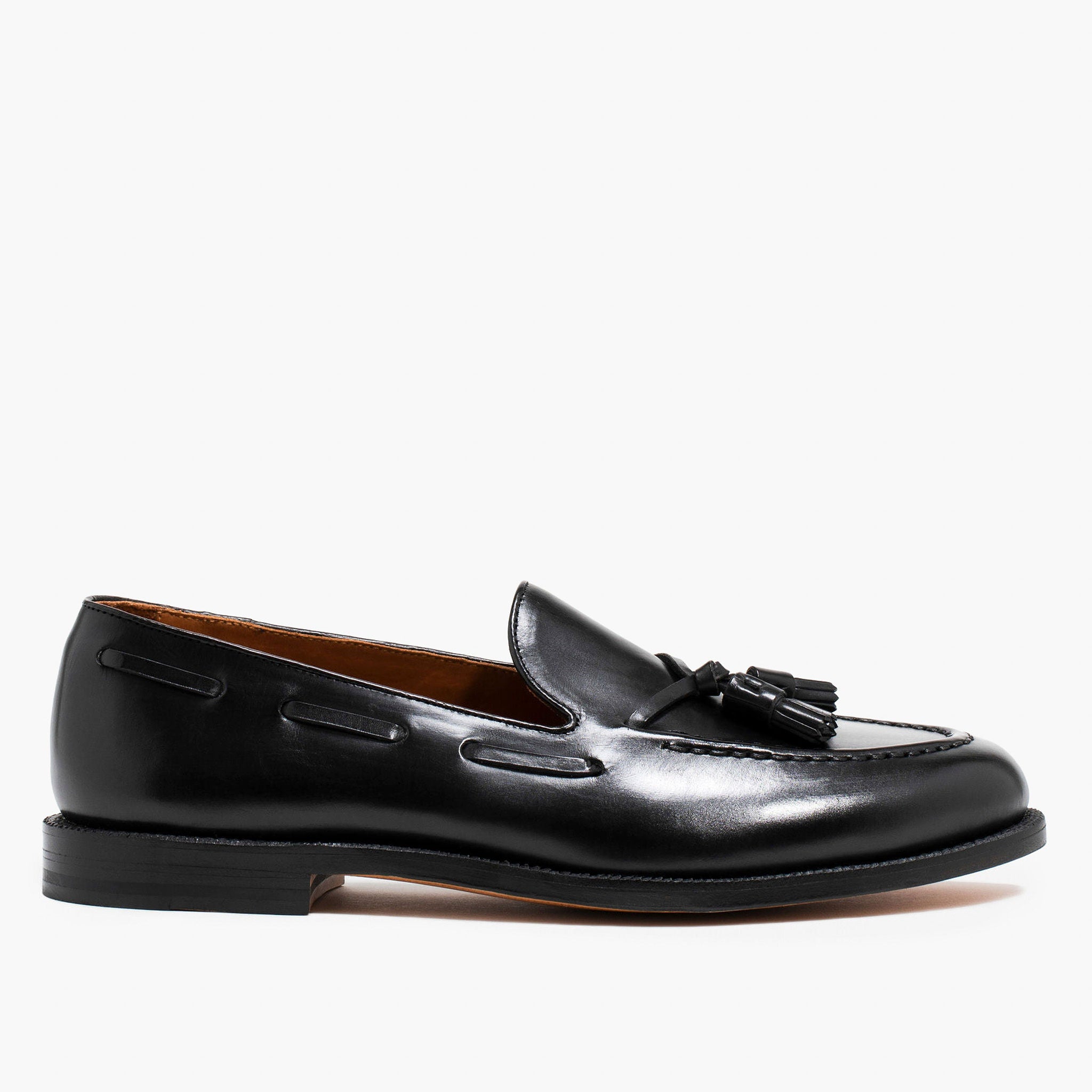 Tassel Loafer Black Calf