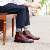 Pre-Order | Cap Toe Boot Tan Pioneer Reindeer
