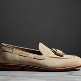 Pre-Order | Tassel Loafer Safari Suede