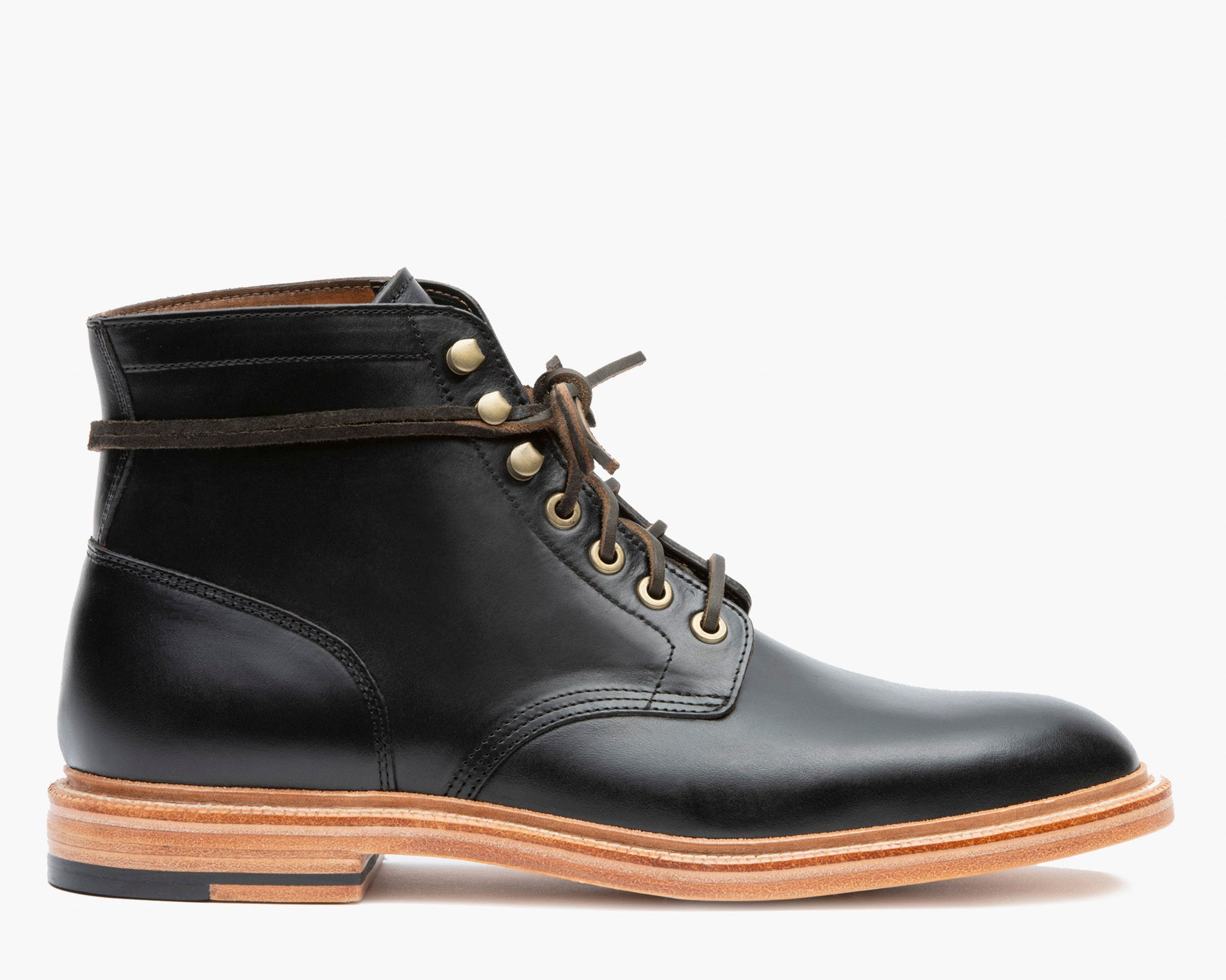 black dress leather boots (Official) Grant Stone | Diesel Boot Black Chromexcel Leather / Leather Outsole