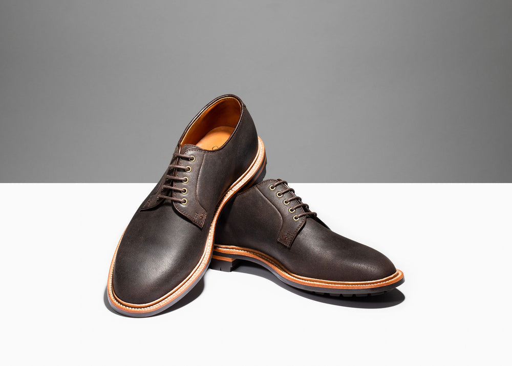 Plain Toe Blucher - Earth