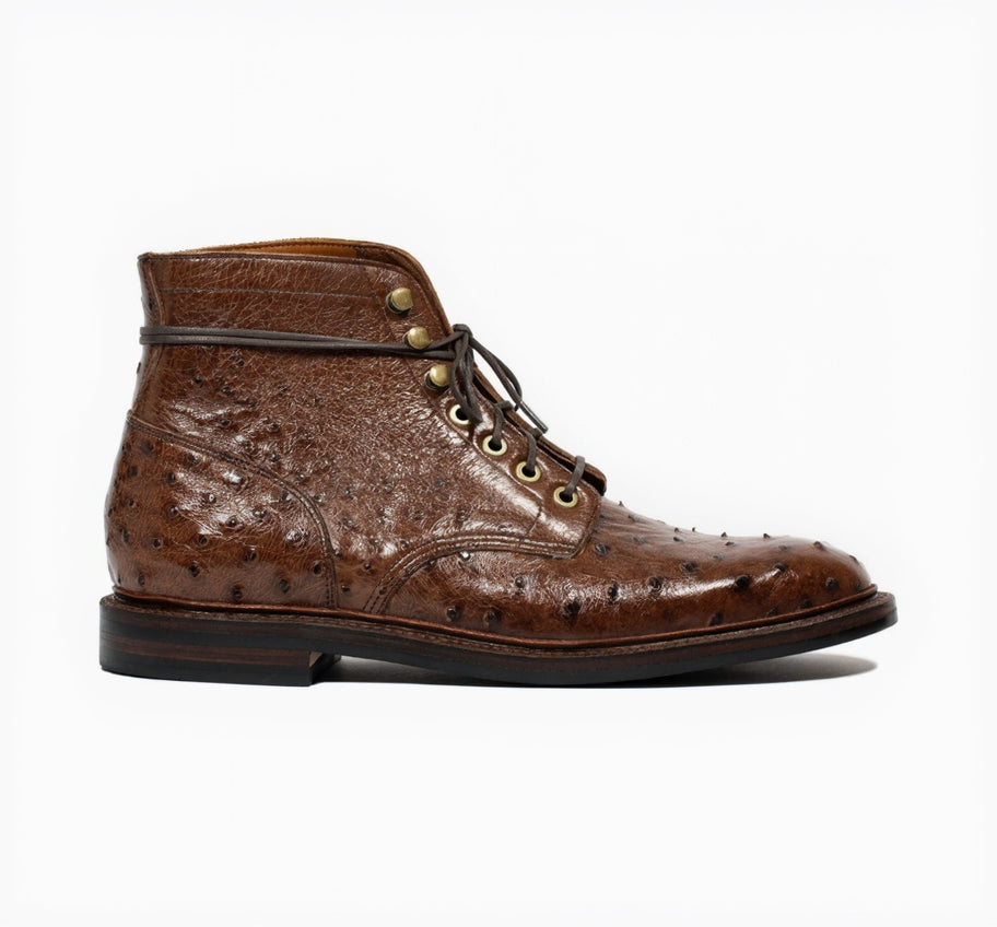 Full ostrich chukka boot in size 9 Men main image 2