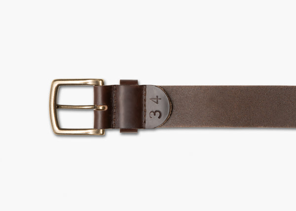 Crimson Chromexcel Leather Belt – Grant Stone