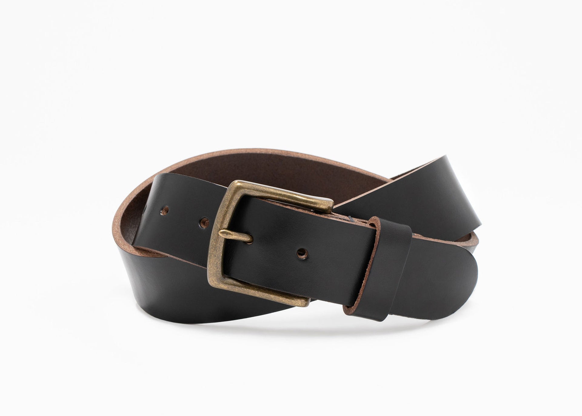 Black Chromexcel Leather Belt
